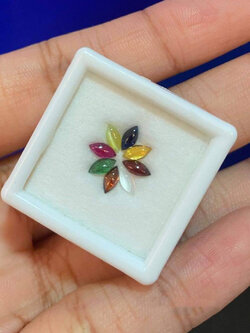 พลอยนพเก้า (Nine Gems) พลอยแท้ อัญมณีมงคลประจําวันเกิด เครื่องประดับพลอย