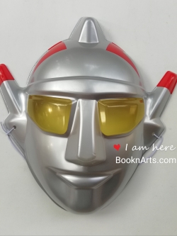 หน้ากากพลาสติกยอดมนุษย์จัมโบ้เอ JUMBO A ขนาดประมาณ 10"*8.5"