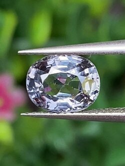 พลอย สปิเนล Spinel 1.23 กะรัต (Cts.) พลอยแท้ อัญมณีมงคลประจําวันเกิด เครื่องประดับพลอย