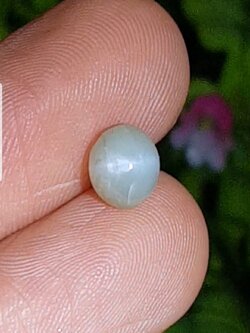 พลอย ตาแมว คริโซเบริล Cat eye Chrysoberyl 1.49 กะรัต (Cts.) พร้อมใบเซอร์ พลอยแท้ อัญมณีมงคลประจําวันเกิด เครื่องประดับพลอย