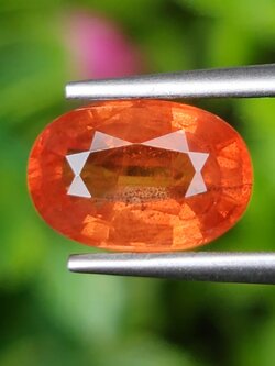 พลอย บุษราคัม Yellow Sapphire 3.11 กะรัต (Cts.) พลอยแท้ อัญมณีมงคลประจําวันเกิด เครื่องประดับพลอย