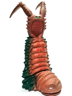 ซอฟ7นิ้ว สัตว์ประหลาด ทวินเทล คู่ปรับ คูดอน จาก อุลตร้าแมนแจ๊ค bandai china 1994 สภาพดี Soft 7" Monster Twin Tail from Utraman Jack