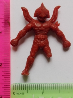 ตุ๊กตุ่น แอ๊นท์ 2" Ants ตุ๊กตุ่นพลาสติกสีน้ำตาล มีตำหนิ ชำรุดขาหัก 'มาสค์ไรเดอร์ อเมซอน Masked Rider Amazon'