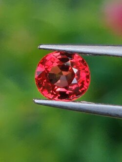 พลอย ทับทิม ซองเจีย Songea Ruby Sapphire 0.80 กะรัต (Cts.) พลอยแท้ อัญมณีมงคลประจําวันเกิด เครื่องประดับพลอย