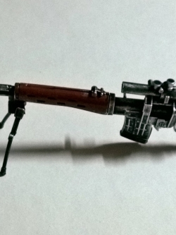 ขาย Sniper Model #3 ประกอบสำเร็จพร้อมทำสี ขนาดตามภาพ