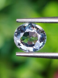 พลอย คัลเลอร์เชนจ์ แซฟไฟร์ Color Change Sapphire 1.06 กะรัต (Cts.) ดิบ Unheated พลอยแท้ อัญมณีมงคลประจําวันเกิด เครื่องประดับพลอย