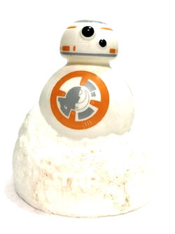 พรีเมี่ยม ฝาแก้วน้ำ เครือEGV หุ่น BB8 จาก starwar ep.7 ขนาดตามรูป ***ไม่มีแก้วน้ำ สภาพดี มีรอยบ้าง