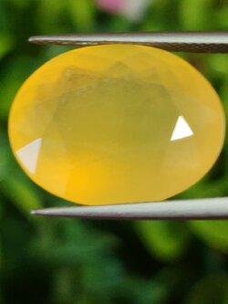 พลอย โอปอล Opal 11.40 กะรัต (Cts.) พลอยแท้ อัญมณีมงคลประจําวันเกิด เครื่องประดับพลอย