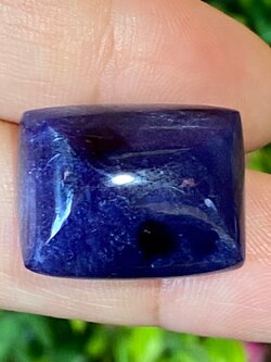 พลอย ไพลิน Blue Sapphire 45.91 กะรัต (Cts.) พลอยแท้ อัญมณีมงคลประจําวันเกิด เครื่องประดับพลอย