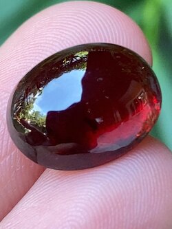 พลอย สเปสซาร์ไทต์ Spessartite Garnet 11.33 กะรัต (Cts.) ดิบ Unheated พลอยแท้ อัญมณีมงคลประจําวันเกิด เครื่องประดับพลอย