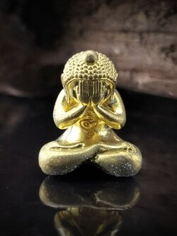 พระปิดตาพญาบังบด อุดว่านเครือร้อยปลา (หลวงปู่มี ฐิตสาโล วัดโพนทอง อายุ112ปี)