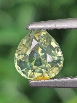 พลอย เพทาย Natural Zircon 1.29 กะรัต (Cts.) ดิบ พลอยแท้อัญมณีมงคล ประจําวันเกิด เครื่องประดับพลอย