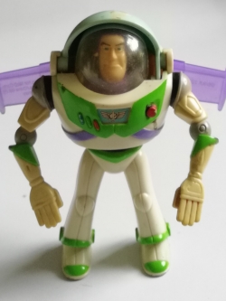 ของเล่น ของสะสม ตุ๊กตา บัซ ไลท์เยียร์ Buzz Lightyear ตัวละครจากภาพยนต์อนิเมชั่น ทอยส์ สตอรี่ Toys Story, **ไม่มีที่ครอบหัว