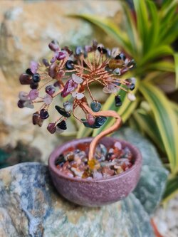 002 ต้นไม้ทัวร์มาลีน ต้นไม้มงคล หินมงคลจากธรรมชาติ ต้นไม้อัญมณีแท้ เสริมดวง มีพร้อมส่ง