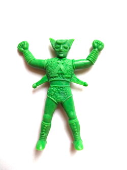 ตุ๊กตุ่นแอ๊นท์ แถมถุงถั่ว สีเขียว หุ่นไม่ทราบชื่อ ของเก่า ราวปี 2520