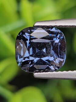 พลอย โคบอลต์ สปิเนล (Cobalt Spinel) 3.28 กะรัต (Cts.) ดิบ Unheated พร้อมใบเซอร์ พลอยแท้ อัญมณีมงคลประจําวันเกิด เครื่องประดับพลอย