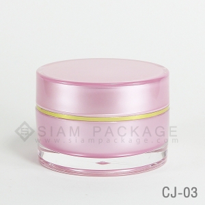 กระปุก อะคริลิค รหัส CJ-03