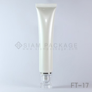 หลอดโฟมสีทอง หลอดครีม รหัส FT-17-30g