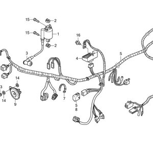 F-25 ชุดสายไฟ/คอยล์/ตัวชาร์จ