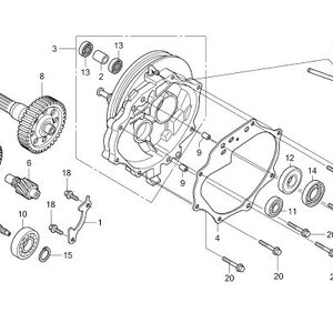 E-13 ชุดเฟืองท้ายส่งกำลังAT