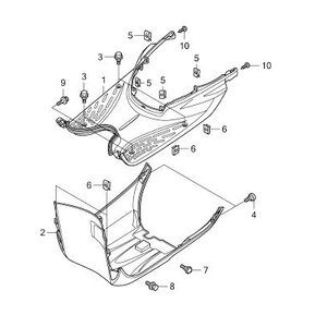 F-9 ที่วางเท้า ทุกรุ่นAT