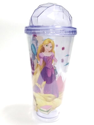 แก้วน้ำพลาสติก รูปเจ้าหญิงดิสนีย์ ขนาดตามรูป ยังไม่เคยใช้ มือหนึ่งสภาพดีตีเป็นมือสอง ฝาเปิดได้