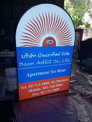 ป้ายกล่องไฟ