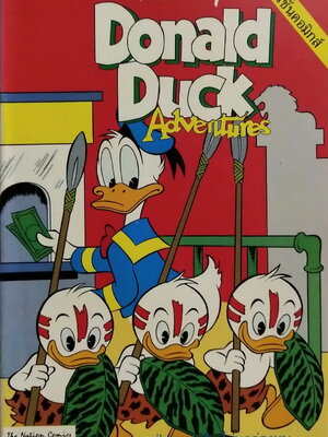 เดอะเนชั่น คอมิกส์ หนังสือการ์ตูนเก่าภาษาไทย -อังกฤษ จาก Walt Disney’s Donald Duck Adventure โดนัลดั๊ก ฉบับที่ 61 ตอน บุกป่าซาฟารี,ไข่มุกล่องหน,สุดยอดนักบิน