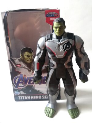 โมเดลเดอะ ฮัลค์ รุ่นรีเจ็ค กล่องพิมพ์ผิด, The Hulk จากภาพยนต์ Avenger, ซีรีย์ ไททันฮีโร่ จาก Marvel ขนาด 12นิ้ว ตามภาพ