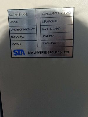 ภาพรีวิว ติดป้ายเนมเพลท บนเครื่องจักร ป้ายสแตนเลสงานสกรีน