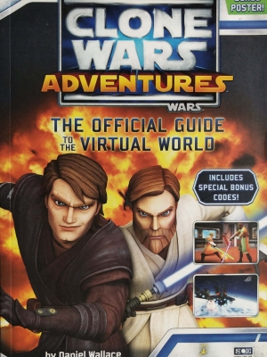 หนังสือขนาดพ็อคเก็ตบุ๊คภาพสีทั้งเล่ม Star Wars, Clone Wars Adventures , the official guide to the Virtual World ** มีตำหนิ โปรดตรวจสอบทุกภาพ