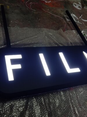 ป้ายกล่องไฟ