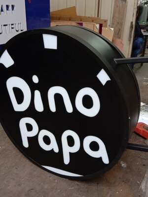 ป้ายกล่องไฟ