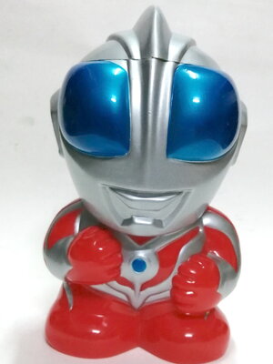 ของสะสมเก่า กระปุกออมสิน/ที่ใส่น้ำ อุลตร้าแมนอีลิท ApexT งานคนไทยบ.ธีร์โฮลดิ้ง งานเก่าหายากมาก อุลตร้าแมนอีลิทออกแบบและสร้างโดยคนไทย ภายใต้ลิขสิทธิ์ของ ไชโยภาพยนตร์ Chaiyo, Piggy Bank, Bucket Ultraman Elite, Thai made เป็นกระติกน้ำ/กระปุกออมสิน ทำจากพลาสต