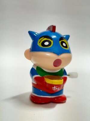 มีหลายภาพ***ลานติดขัด ตีสภาพโชว์ ,ฟิกเกอร์ไขลาน ชินจัง จาก เครยองชินจัง ชุดชินจังใส่ชุด หน้ากากแอคชั่น