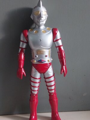 มีหลายภาพ,***ทำสีใหม่ทั้งตัว, โมเดล จัมโบ้เอ ตัวใหญ่ JUMBO A ขนาดประมาณ 37 cm.