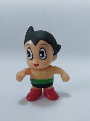 ซอฟไวนิลอะตอม เจ้าหนูปรมาณู คอสมิคบอย ขนาดประมาณ 7 ซม.