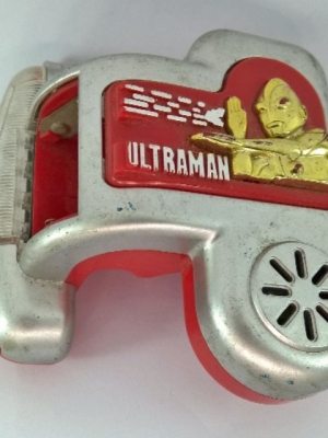 ของสะสม อุปกรณ์รัดข้อมือ เครื่องปล่อยสเปเซี่ยม อุลตร้าแมน สำหรับสะสมเท่านั้น ใช้งานไม่ได้,มือ2 ชำรุดตามภาพ