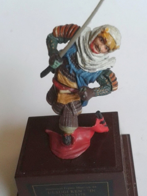 ของสะสม ฟิกเกอร์อนุสาวรีย์ Uesugi Kenshin ในช่วงปี 1530-1578 Historical Figure Museum 04 Uesugi Kenshin