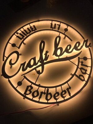 #ป้ายโลโก้ซิงค์ฉะลุไฟออกหลัง #ป้ายโลโก้ซิงค์ฉะลุทำสี