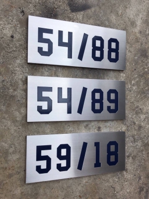 ป้ายเลขที่บ้าน