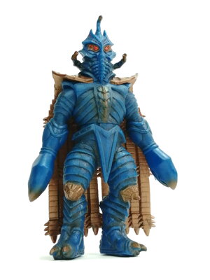 ซอฟ6.5- 7นิ้ว มนุษย์ดาวเทมเพอเรอร์ 2008 จากอุลตร้าแมนเมบิอุส/อุลตร้าแกแลคซี่ มือสองสภาพดีมีรอยบ้าง