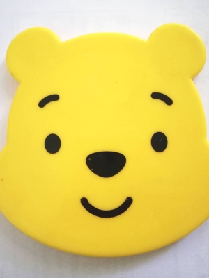 กระปุกขนาดเล็กอเนกประสงค์ สีเหลือง ลายหมีพูห์ Cutie,Disney based on Winnie the Pooh