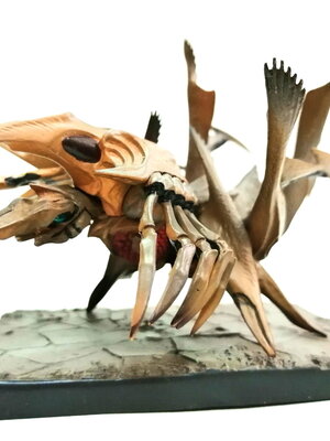 ชุดเรียลฟิคเกอร์ กาเมร่า จากภาพยนตร์ GAMERA 2 ตัวนี้เป็นสัตว์ประหลาด ชิ้นงานพลาสติกตัน ชิ้มงามคม รายละเอียดมาก แยกหลายชิ้นเพราะรายละเอียดสูง ขนาด 13 ซม. มีฐานพร้อม สภาพเก่าสะสม หายากมาก