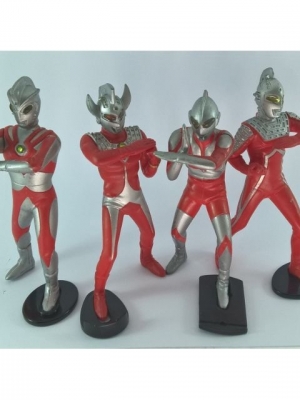แคนดี้ทอย เซ็ทอุลตร้าแมน ของสะสมแลกซื้อจากไอศครีม Swensen,มือ2 Candy toy, Ultraman set
