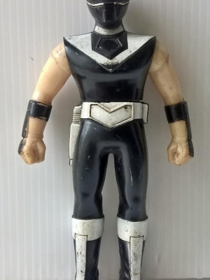 ซอฟ 5" ขบวนการ มาสก์แมน แบล๊กมาส์ก งานเก่าสูงประมาณ 10 ซม.