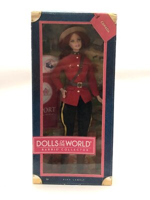 มือ1 เก่าเก็บในกล่อง ตุ๊กตาบาร์บี้รุ่น Dolls of the World ตุ๊กตาประเทศอังกฤษ