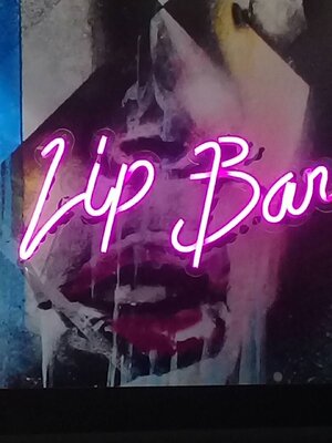 ป้ายไฟนีออนดัด LED สีชมพู