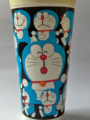 แก้วน้ำสะสมงานเก่า 7-11 ลาย โดราเอมอน Doraemon โดเรม่อน