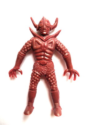 ตุ๊กตุ่นแอ๊นท์ 2.5" แถมถุงถั่ว สีแดงเลือดหมู ปีศาจไม่ทราบชื่อ ของเก่า ราวปี 2520